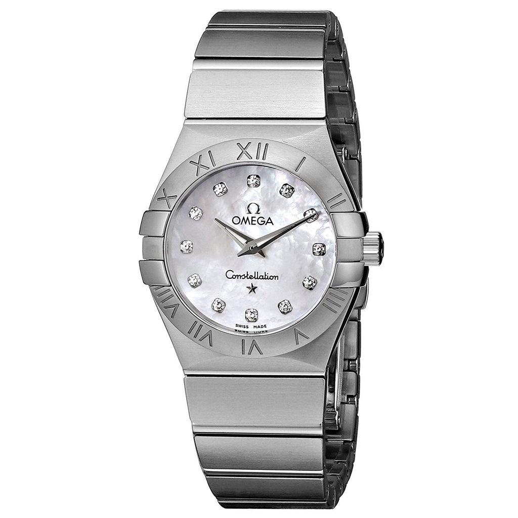 Omega Women's 123.10.27.60.55.001 Constellation Diamond Stainless Steel Watch