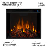 Real Flame 48″ Silverton Electric Fireplace