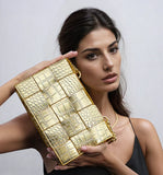 Giselle Croc Embossed Crossbody Bag