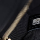 Chanel Calfskin Quilted CC Small Vanity Case Black