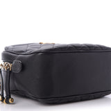 Chanel Calfskin Quilted CC Small Vanity Case Black