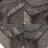 Chanel Lambskin Quilted Medium Double Flap Black