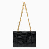 Giselle Croc Embossed Crossbody Bag