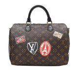 Limited Edition Monogram World Tour Speedy 30 Bandouliere
