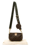Multi Pochette Accessoires Bag - Monogram/Khaki Crossbody Bag