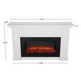 Real Flame Alcott 75″ Landscape Electric Fireplace