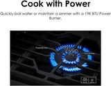 Samsung 36″ Gas Cooktop NA36N6555TS
