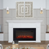 Real Flame Alcott 75″ Landscape Electric Fireplace
