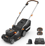 WORX Nitro 40V 16″ Cordless Lawn Mower w/Brushless Motor 2.0 & Intellicut