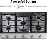 Samsung 36″ Gas Cooktop NA36R5310FS