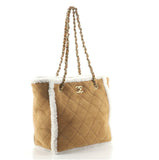Coco Neige Shopping Tote Quilted Shearling Medium