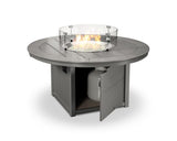 POLYWOOD 48″ Round Fire Pit Table