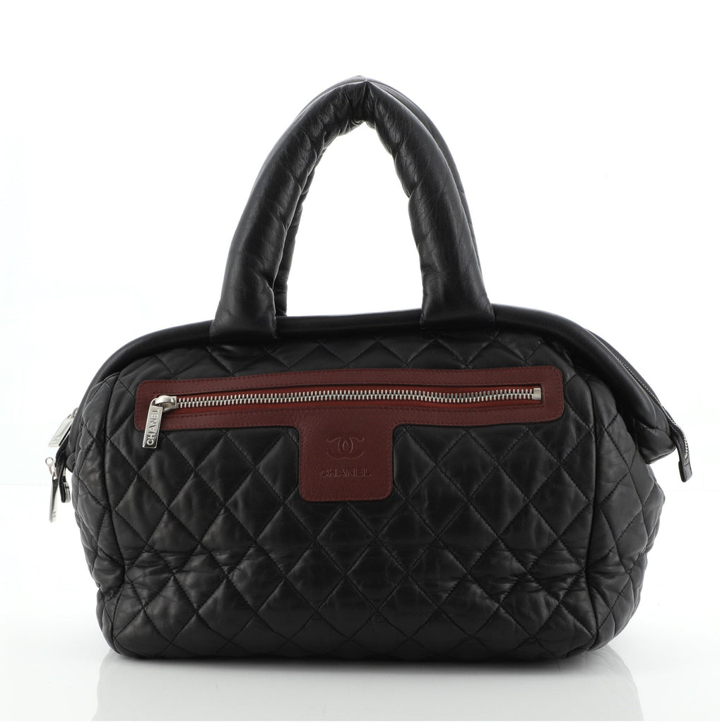 Coco Cocoon Bowling Bag Quilted Lambskin Medium