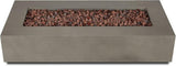 Real Flame Aegean 70″ Rectangle Propane Fire Table
