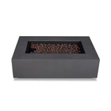 Real Flame Aegean 50″ Rectangle Propane Gas Outdoor Fire Table