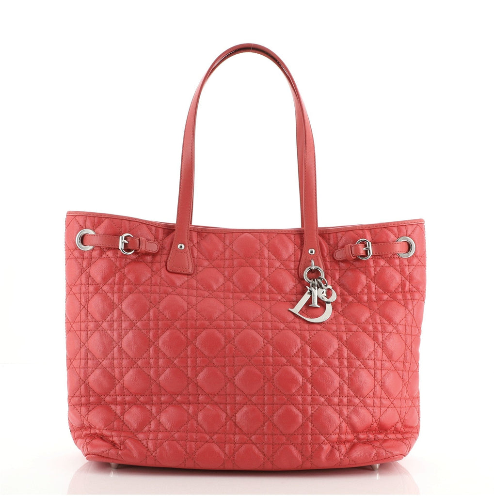 Panarea Tote Cannage Quilt Canvas Medium