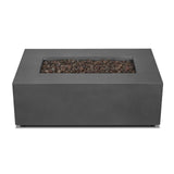 Real Flame Aegean 42″ Rectangle Propane Gas Outdoor Fire Table