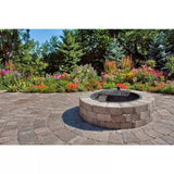 Necessories Wood Burning Fire Pit Kit 48″ w/ Cooking Grate, Concrete in Santa Fe