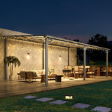 Aecojoy 20’x12′ Wall Mounted Gazebos Pergola