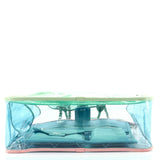 Coco Splash Shopping Tote Quilted PVC With Lambskin Medium