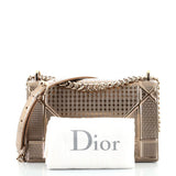 Diorama Flap Bag Cannage Embossed Calfskin Medium