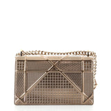 Diorama Flap Bag Cannage Embossed Calfskin Medium