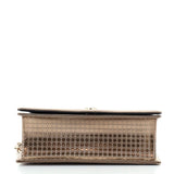 Diorama Flap Bag Cannage Embossed Calfskin Medium