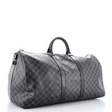 Keepall Bandouliere Bag Damier Graphite 55