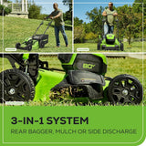 Greenworks 80V 21″ Cordless Self-Propelled Lawn Mower