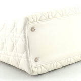 Lady Dior Bag Cannage Quilt Lambskin Medium