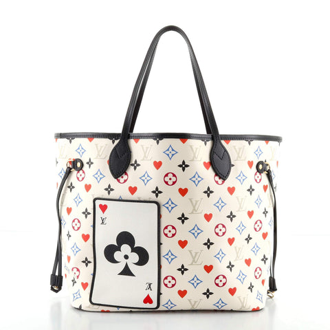 Neverfull NM Tote Limited Edition Game On Multicolor Monogram MM