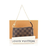 LV Mini Pochette Accessoires Damier Ebene