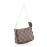 LV Mini Pochette Accessoires Damier Ebene