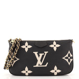 Multi Pochette Accessoires Bicolor Monogram Empreinte Giant