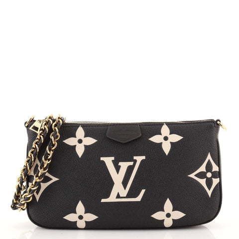 Multi Pochette Accessoires Bicolor Monogram Empreinte Giant