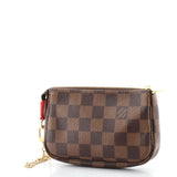 LV Mini Pochette Accessoires Limited Edition Vivienne Xmas Monogram Canvas