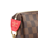 LV Mini Pochette Accessoires Limited Edition Vivienne Xmas Monogram Canvas