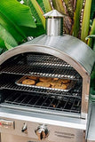 Summerset ‘The Oven’ Outdoor Freestanding Large Capacity Gas Oven with Pizza Stone, Smoker Box and Mobile Cart, 304 Stainless Steel Construction, Natural Gas