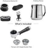 De’Longhi La Specialista Arte Evo Espresso Machine – Compact Cold Brew Coffee Maker with Grinder, Milk Steam Wand/Frother & Tamping Tools – Home Barista Kit for Lattes, Cappuccinos, Iced Coffee