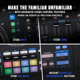 Rane PERFORMER 4-Channel Motorized DJ Controller, 7″ Platters with Displays, Precision Feel Faders, Stem Split, Advanced FX, Serato DJ Pro Included