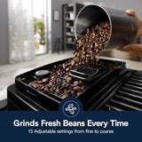 De’Longhi Magnifica Start Automatic Espresso Machine with Manual Milk Frother & Built in Grinder – 3 One-Touch Recipes, Easy-to-Clean, Home Barista Coffee Maker for Lattes, Cappuccino, Iced Coffee