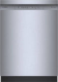 Bosch SHE41CM5N 300 Series 24″ Dishwasher 48 db – Recessed Handle, Stainless Steel
