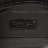Chanel SO Black Incognito Quilted Caviar Square Mini Flap Bag Black Hardware