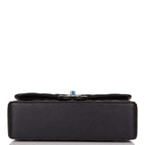 Chanel Small Classic Double Flap Bag Black Lambskin Rose Gold Hardware