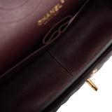 Chanel Black Quilted Caviar Jumbo Classic Double Flap Bag Gold Hardware