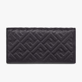 CONTINENTAL Black Nappa Leather Wallet