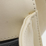 Chanel Old Medium Boy Bag Cream White Chevron