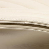 Chanel Old Medium Boy Bag Cream White Chevron