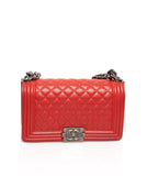Chanel Red New Medium Boy Bag - ADL1302