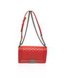 Chanel Red New Medium Boy Bag - ADL1302